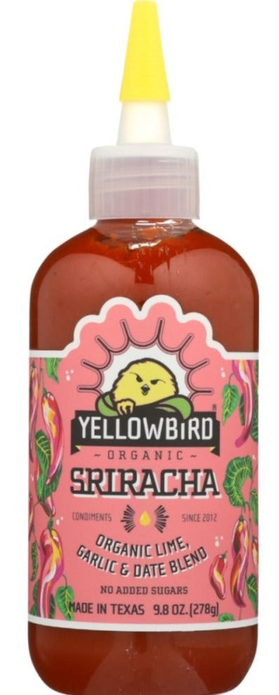 Yellowbird Sauce Organic Sriracha - 9.8 oz | Pantryway