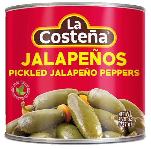 La Costena Nachos Pickled Jalapeno Peppers - 26 oz | Pantryway