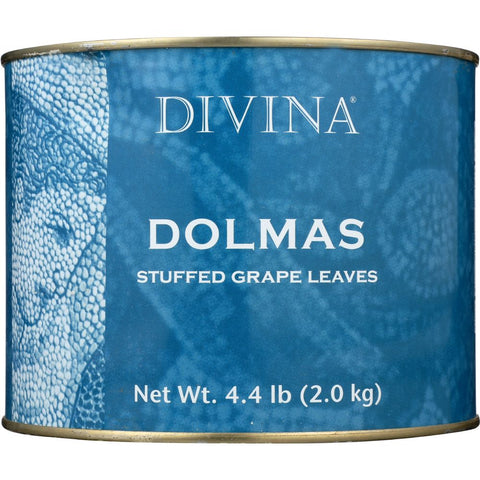 Divina Dolmas Stuffed Grape Leaves - 4.4 lb | Pantryway