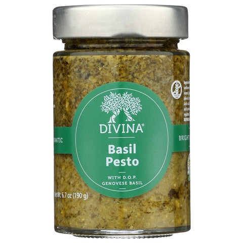 Divina Basil Pesto - 6.7 oz | Pantryway