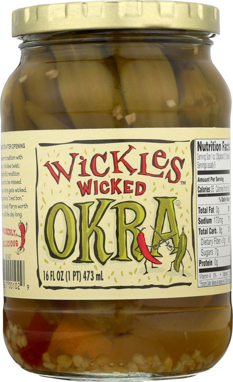 Wickles Wicked Okra - 16 oz