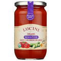Lucini Italia Pasta Tomato Sauce Organic Sensitive - 24 oz | lucini pasta sauce | lucini italia pasta sauce | lucini organic pasta sauce | Pantryway