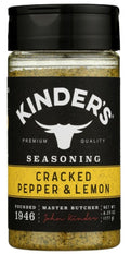 Kinder's Cracked Pepper & Lemon Seasoning - 6.75 oz