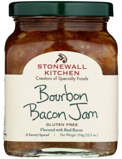 Stonewall Kitchen Bourbon Bacon Jam - 12.5 oz | stonewall kitchen jam | stonewall jam | stonewall kitchen bourbon bacon jam | stonewall kitchen bacon jam | stonewall bacon jam | Pantryway