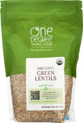 One Degree Organic Foods Organic Green Lentils - 16 oz