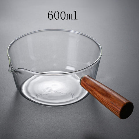 Clear Glass Cooking Pot