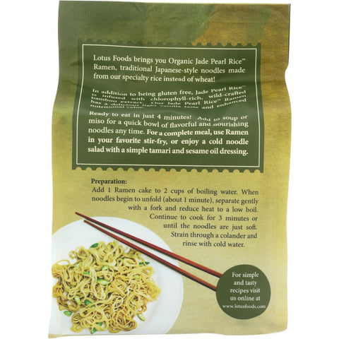 Lotus Foods Jade Pearl Rice Ramen - 4 pk