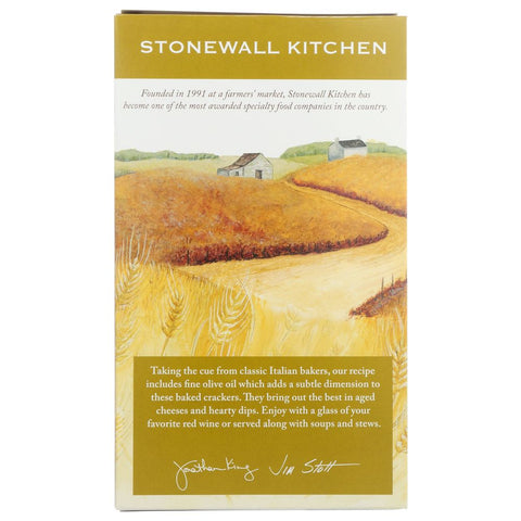 Stonewall Kitchen Olive Oil Down East Crackers - 4.4 oz