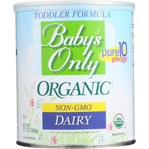 Baby's Only Organic Toddler Formula Dairy Non GMO - 12.7 Oz | Pantryway