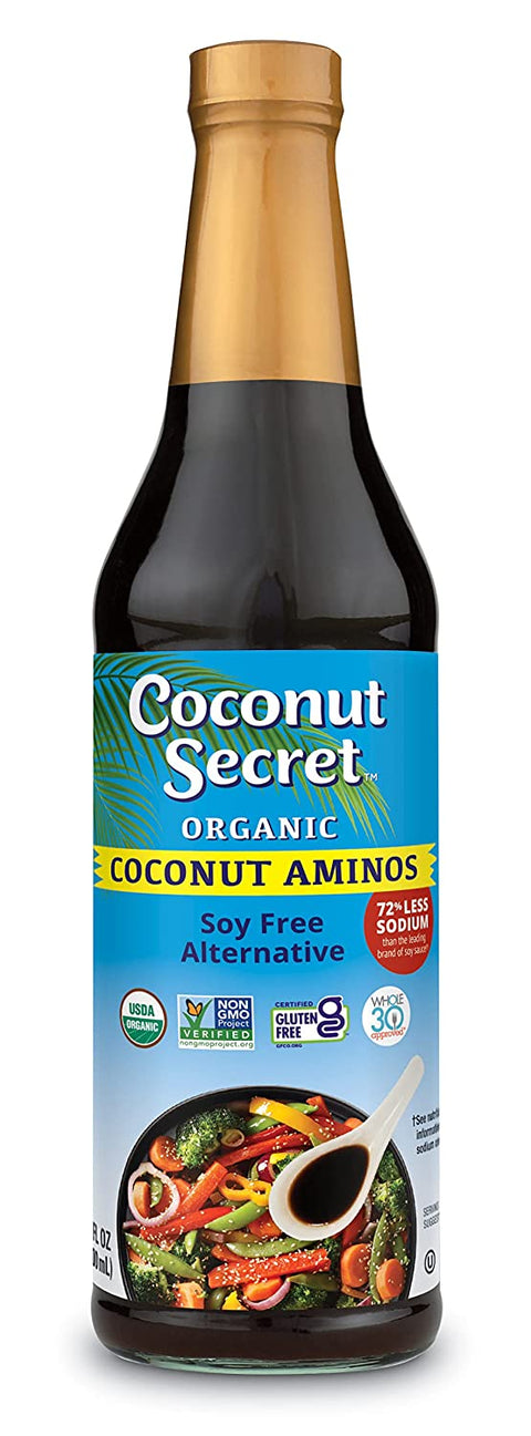 Coconut Secret Coconut Aminos Soy Free Seasoning Sauce - 16.9 oz | Pantryway
