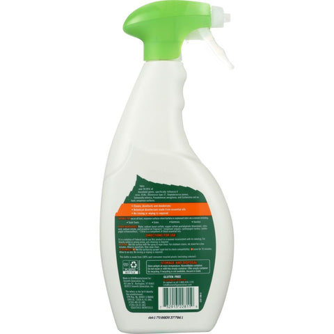 Seventh Generation Lemongrass Citrus Scent Disinfecting Bathroom Cleaner - 26 oz