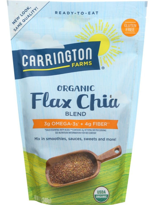 Carrington Farms Organic Flax Chia Blend - 12 oz | Pantryway