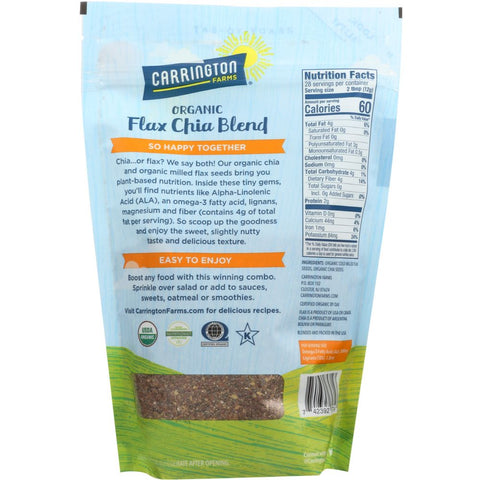 Carrington Farms Organic Flax Chia Blend - 12 oz