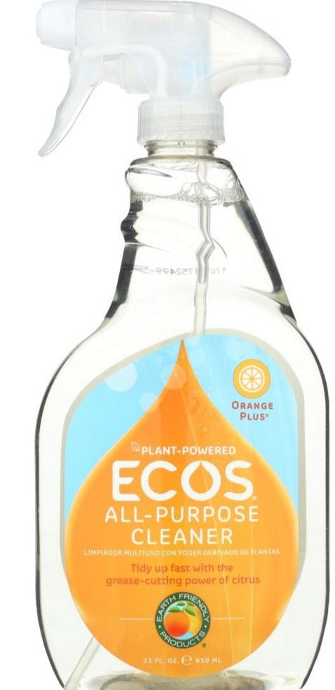 Ecos Earth Friendly Cleaner All Purpose Orange - 22 oz | PantryWay