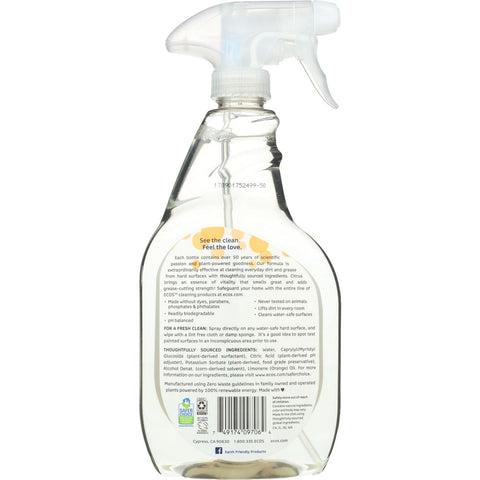 Ecos Earth Friendly Cleaner All Purpose Orange - 22 oz