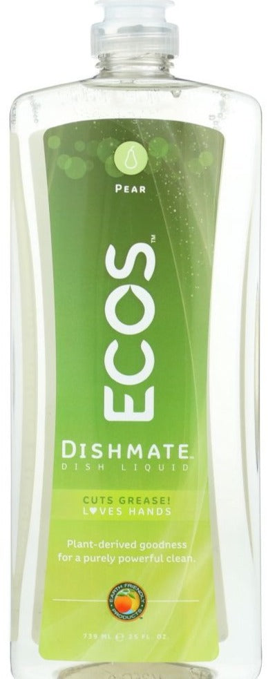 Ecos Earth Friendly Ecos Dishmate Dish Liquid Pear - 25 oz | Pantryway