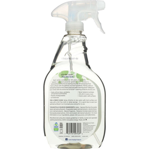 Ecos Earth Friendly Cleaner All Purpose Parsley Plus - 22 oz