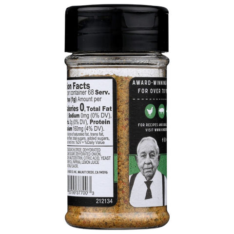 Kinder's No Salt Garlic And Herb Seasoning - 2.4 oz