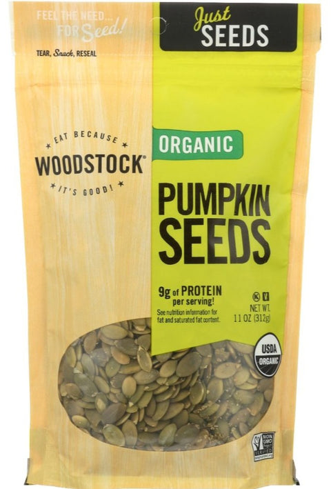Woodstock Seeds Pumpkin Organic - 11 oz | Pantryway