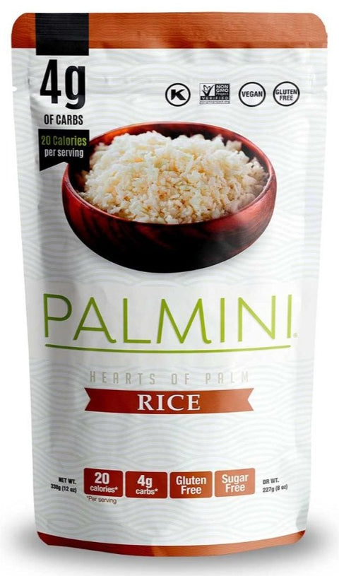 Palmini Hearts Of Palm Rice - 12 oz | palmini rice | palmini hearts of palm rice | palmini rice hearts of palm |  palmini low carb rice | palmini rice where to buy | Palmini | Pantryway  