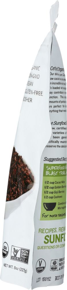 SunFood SuperFood Organic Cacao Nibs - 8 oz