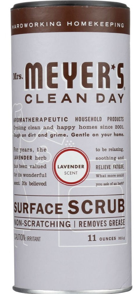 Mrs Meyer's Clean Day Surface Scrub Lavender Scent - 11 oz | Pantryway