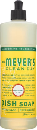 Mrs Meyer's Clean Day Liquid Dish Soap Honeysuckle - 16 oz.