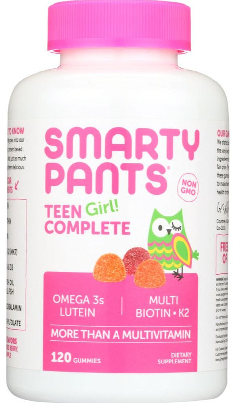 SmartyPants Teen Girl Complete Vitamin - 120 ct | Pantryway