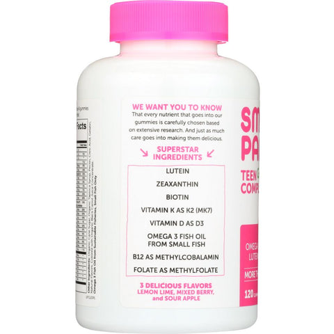 SmartyPants Teen Girl Complete Vitamin - 120 ct