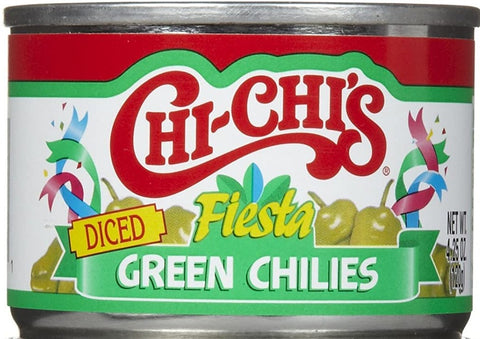 Chi Chis Diced Green Chilies - 4.25 oz | Pantryway