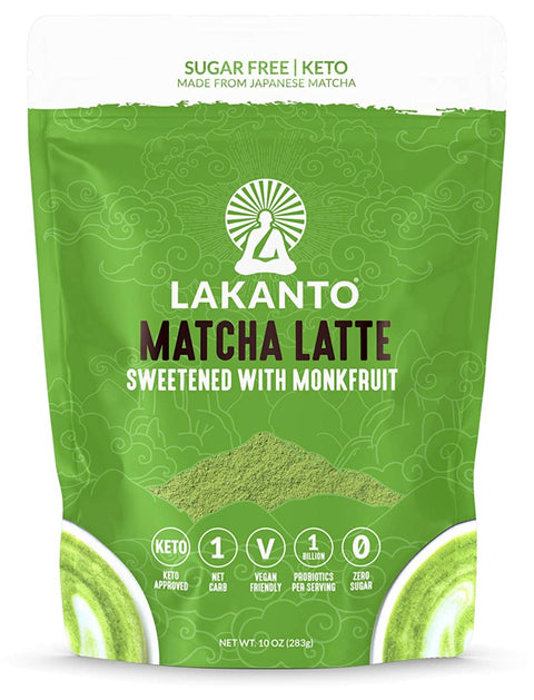 Lakanto Matcha Latte - 10 oz | Pantrywa