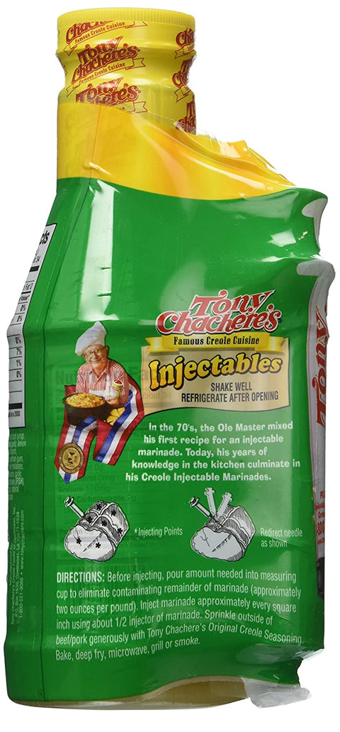 Tony Chacheres Roasted Garlic Herb Injectable Marinade - 17 oz
