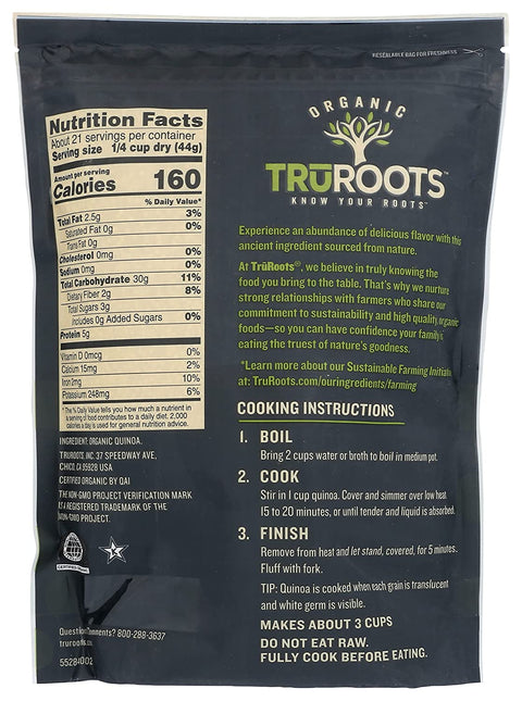 TruRoots 100% Whole Grain Quinoa - 2 lb