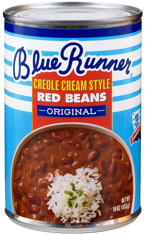 Blue Runner Creole Cream Style Red Beans Original - 16 oz