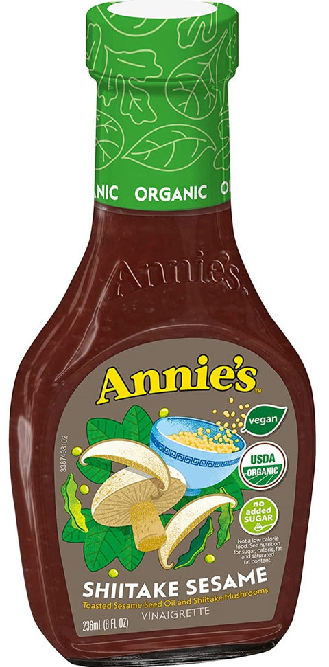 Annie's Naturals Shiitake Sesame Vinaigrette - 8 oz | Pantryway