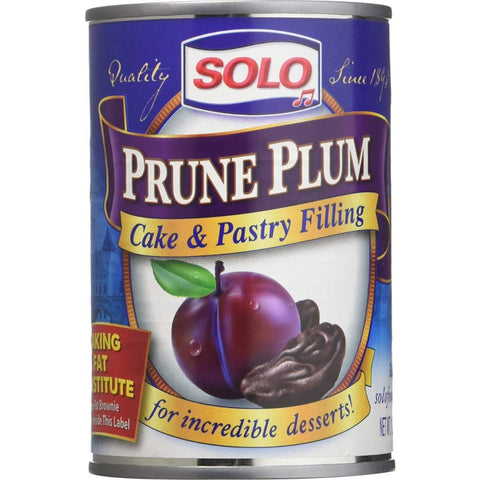 Solo Prune Plum Cake And Pastry Filling - 12 oz | Cake filling | Pastry filling | Solo Filling | Pantryway