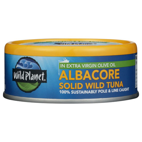 Wild Planet Albacore Solid Wild Tuna In Extra Virgin Olive Oil - 5 oz | Pantryway