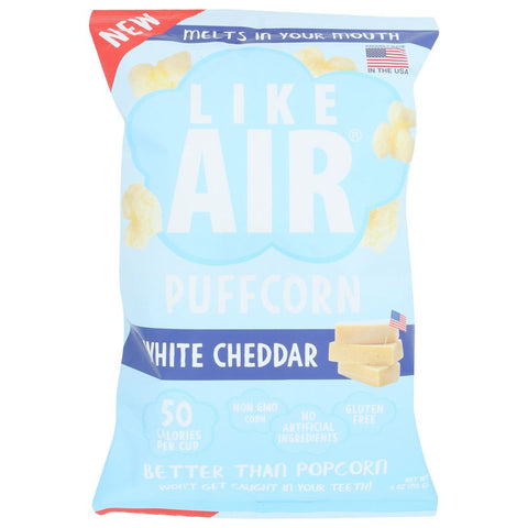 Like Air Puffcorn White Cheddar - 4 oz