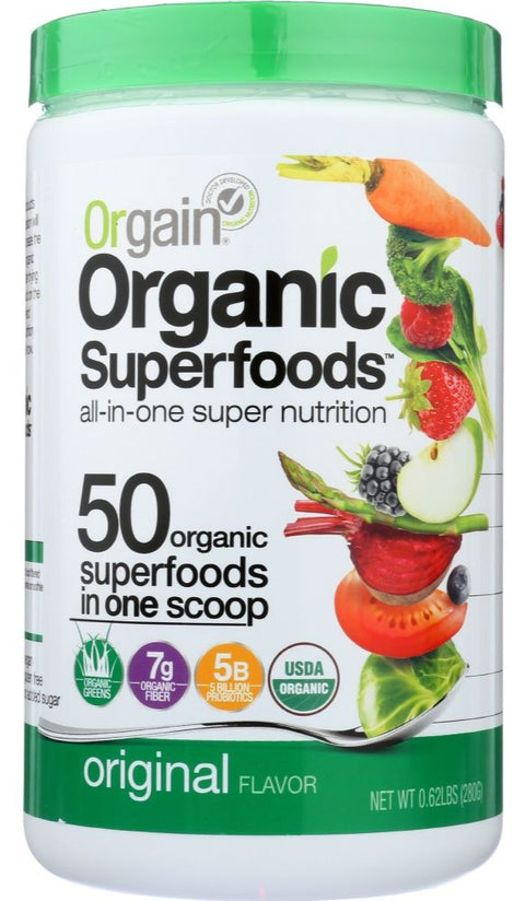 Orgain Organic Superfoods All In One Super Nutrition Original - 0.62 lb | Pantryway