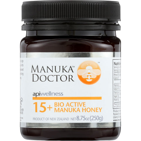 Manuka Doctor Honey 15+ Bio Active Manuka Honey - 8.75 oz | manuka dr honey | dr manuka honey | Pantryway