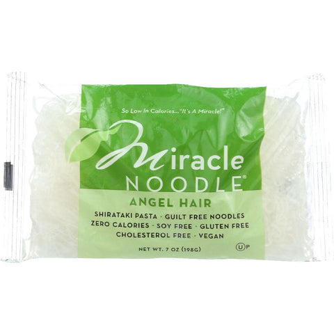 Miracle Noodle Angel Hair Shirataki Pasta - 7 oz | Pantryway