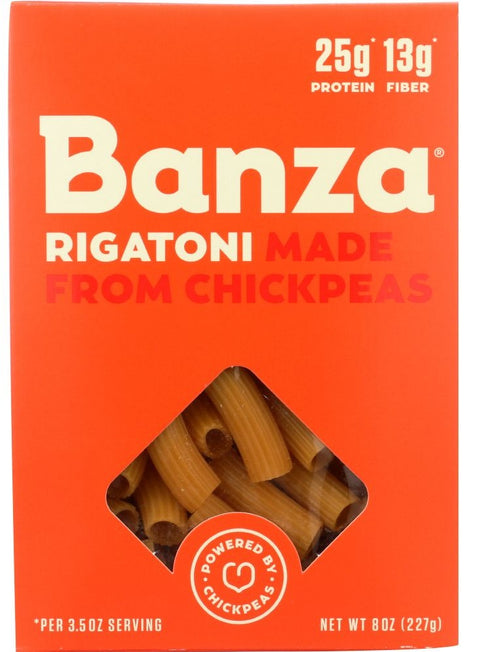 Banza Rigatoni Chickpea Pasta - 8 oz | Pantryway