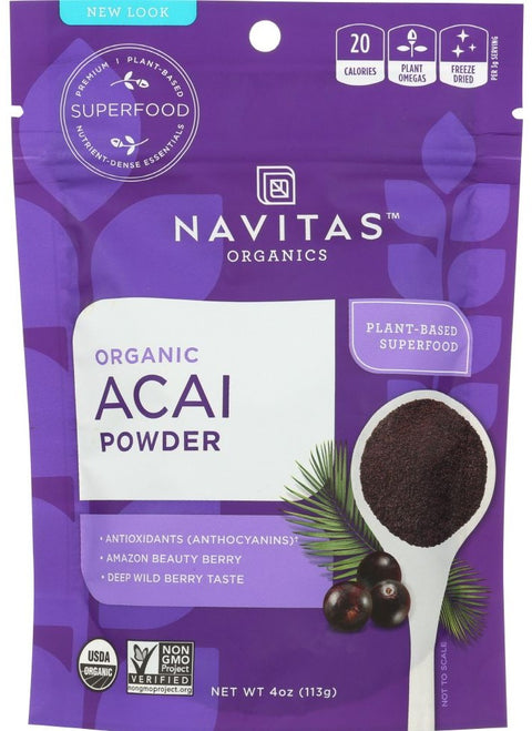 Navitas Organic Acai Powder - 4 oz | Pantryway