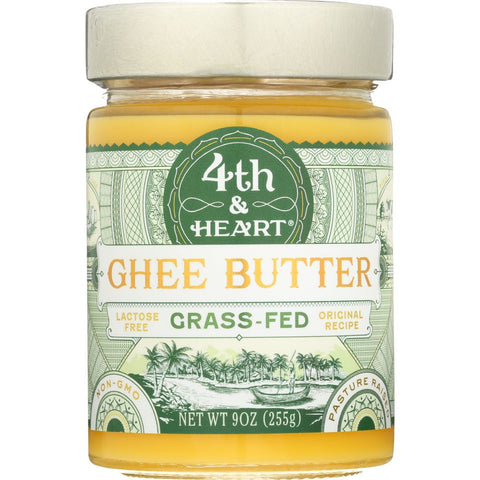 4th & Heart Grass Fed Ghee Butter Original - 9 oz