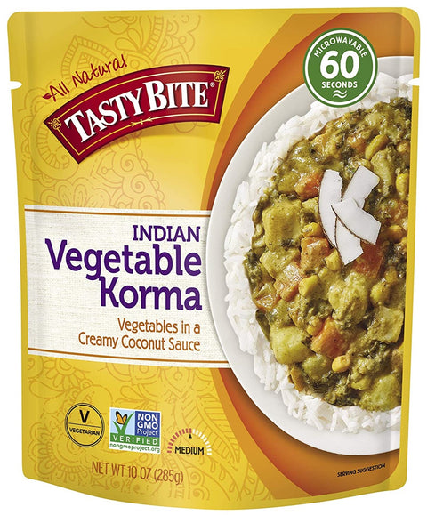 Tasty Bite Vegetable Korma - 10 oz | Pantryway