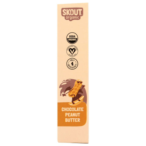 Skout Organic Bar Chocolate Peanut Butter Snack Bar -6 ct/ 5.1 oz