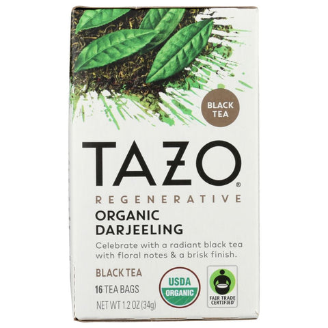 Tazo Regenerative Organic Darjeeling Black Tea | Tazo Darjeeling Tea | tazo organic darjeeling black tea | tazo organic darjeeling tea | Tazo Tea | Pantryway