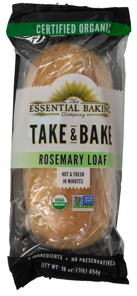 The Essential Baking Company Take & Bake Bread Rosemary - 16 oz | Pantryway
