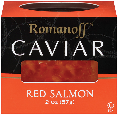 Romanoff Caviar Red Salmon - 2 oz