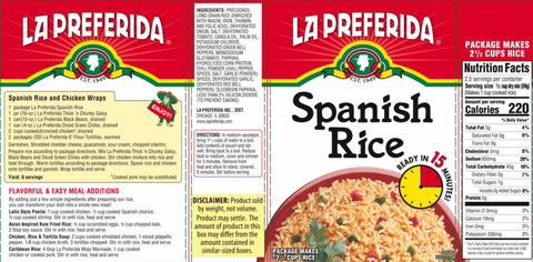 La Preferida Spanish Rice - 5.25 oz